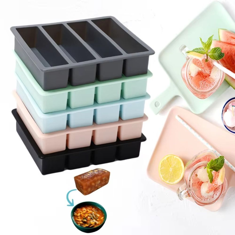 Serving Tray Mold - جديد 4 شبكات تخزين عملاق لصلصة
