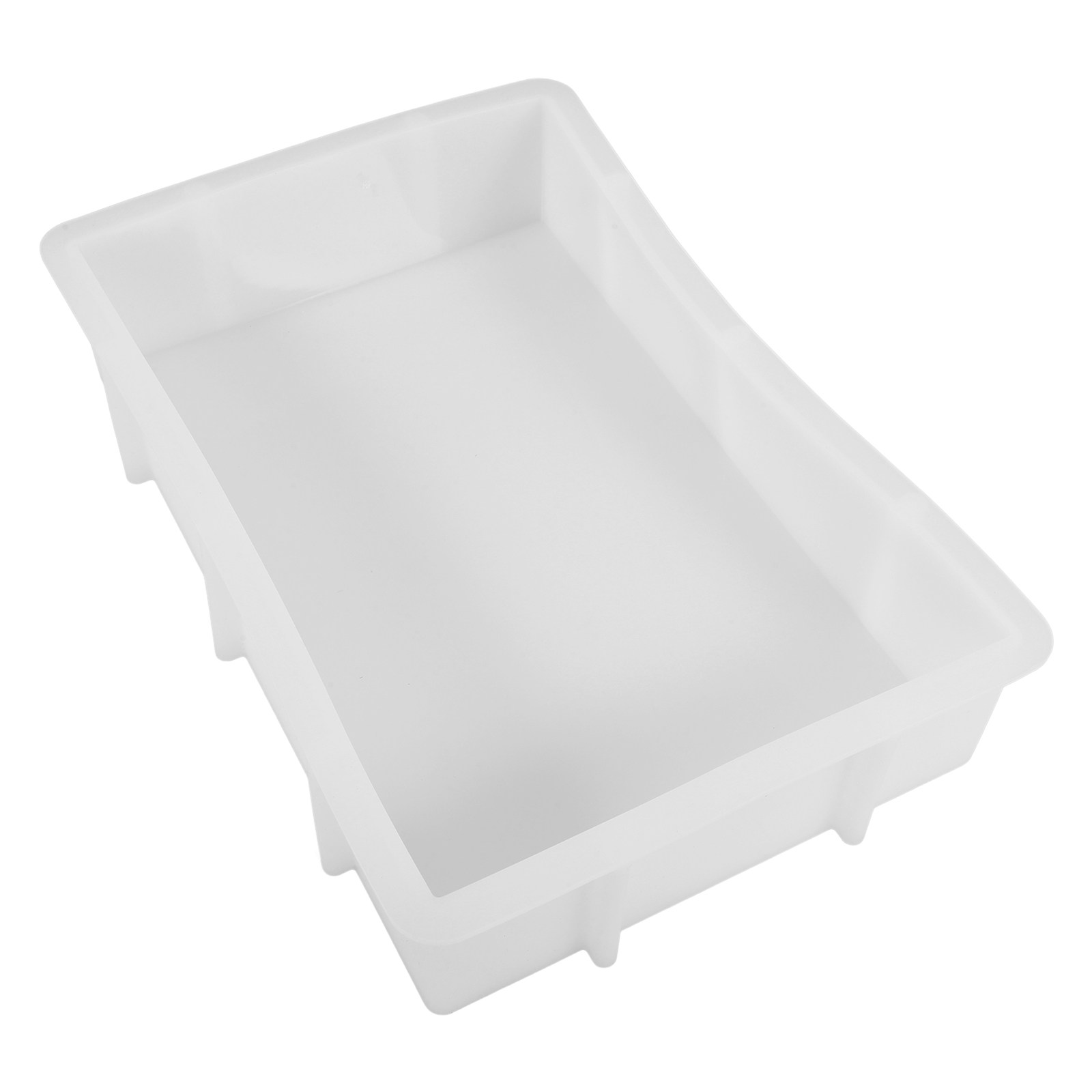 Silicone Mold Tray - قالب سيليكون مستطيل كبير وعميق لصب