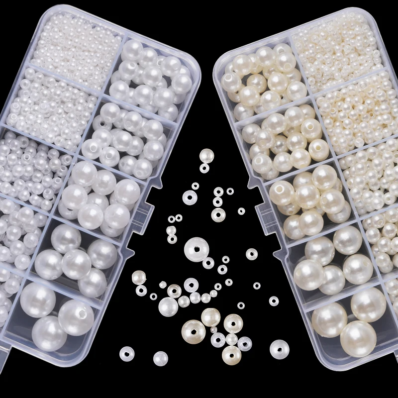 Resin Jewelry Kit - 800 قطعة الاصطناعي فو اللؤلؤ الراتنج