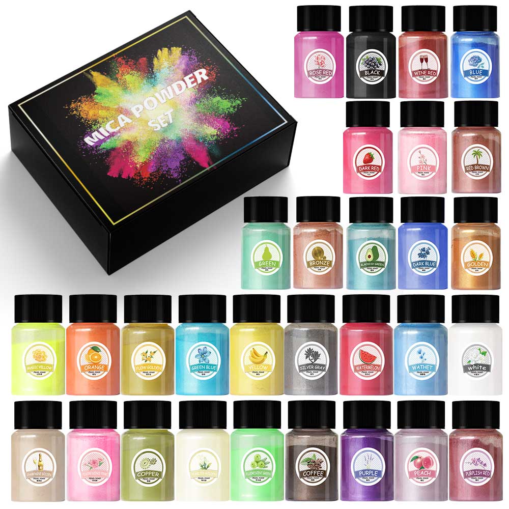 Resin Pigment Set - 10 مللي مسحوق اللؤلؤ الايبوكسي الراتنج