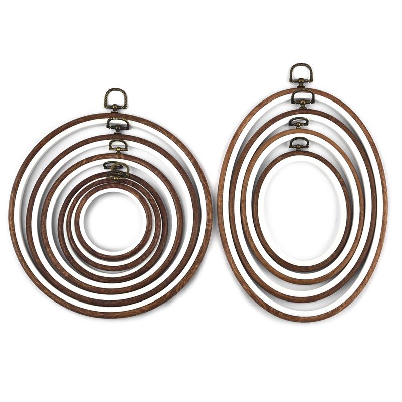 الجولة البيضاوي خشبية اللون حل - مراجعة Wood Ring Blank وسعره