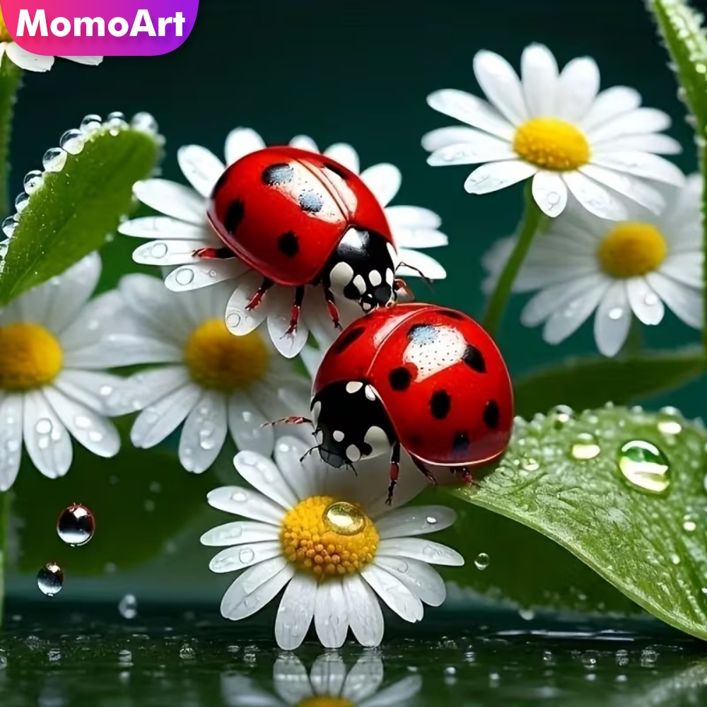 لوحة الماس من موموآرت بنمط حشر - مراجعة Resin Craft For Beginners وسعره