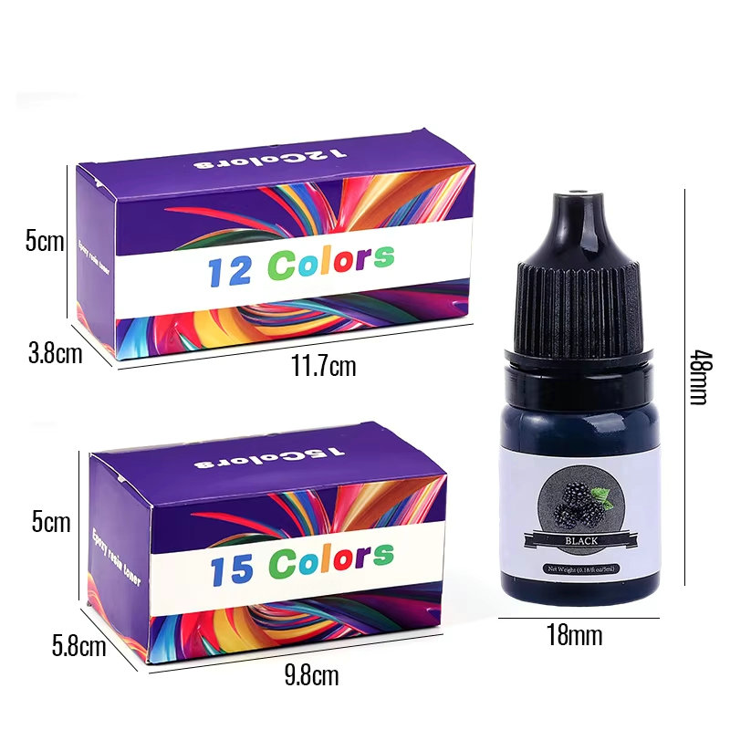 صبغة ألوان راتنجات الايبوكسي 2 - مراجعة Resin Pigment Set وسعره