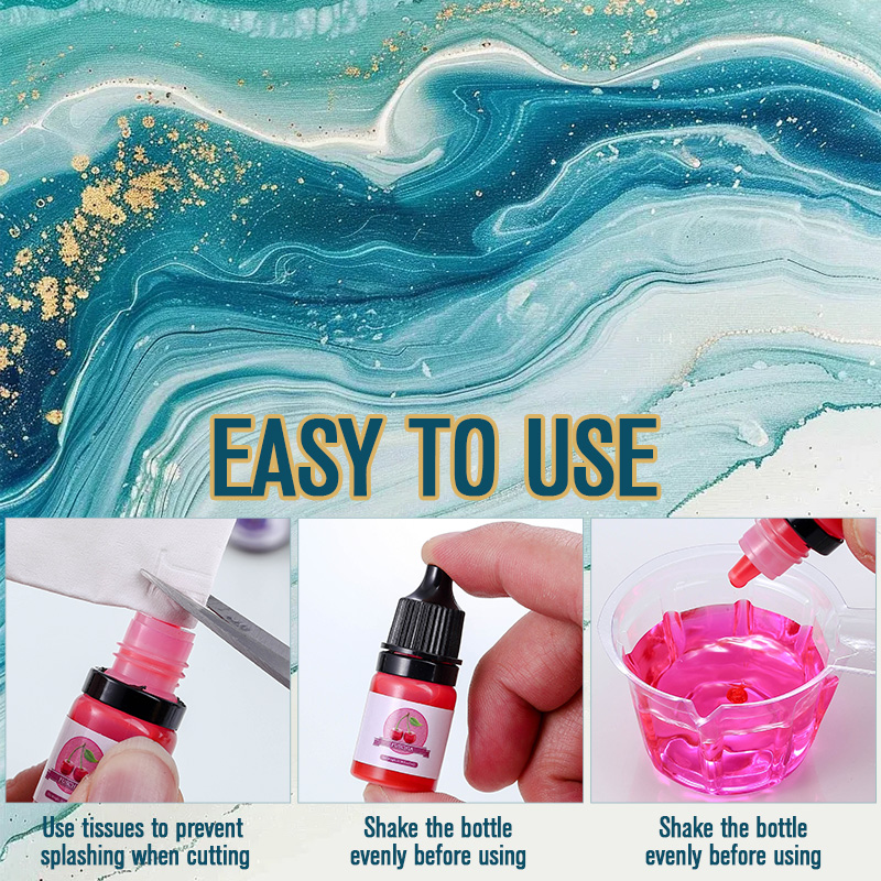 صبغة ألوان راتنجات الايبوكسي 2 - مراجعة Resin Pigment Set وسعره