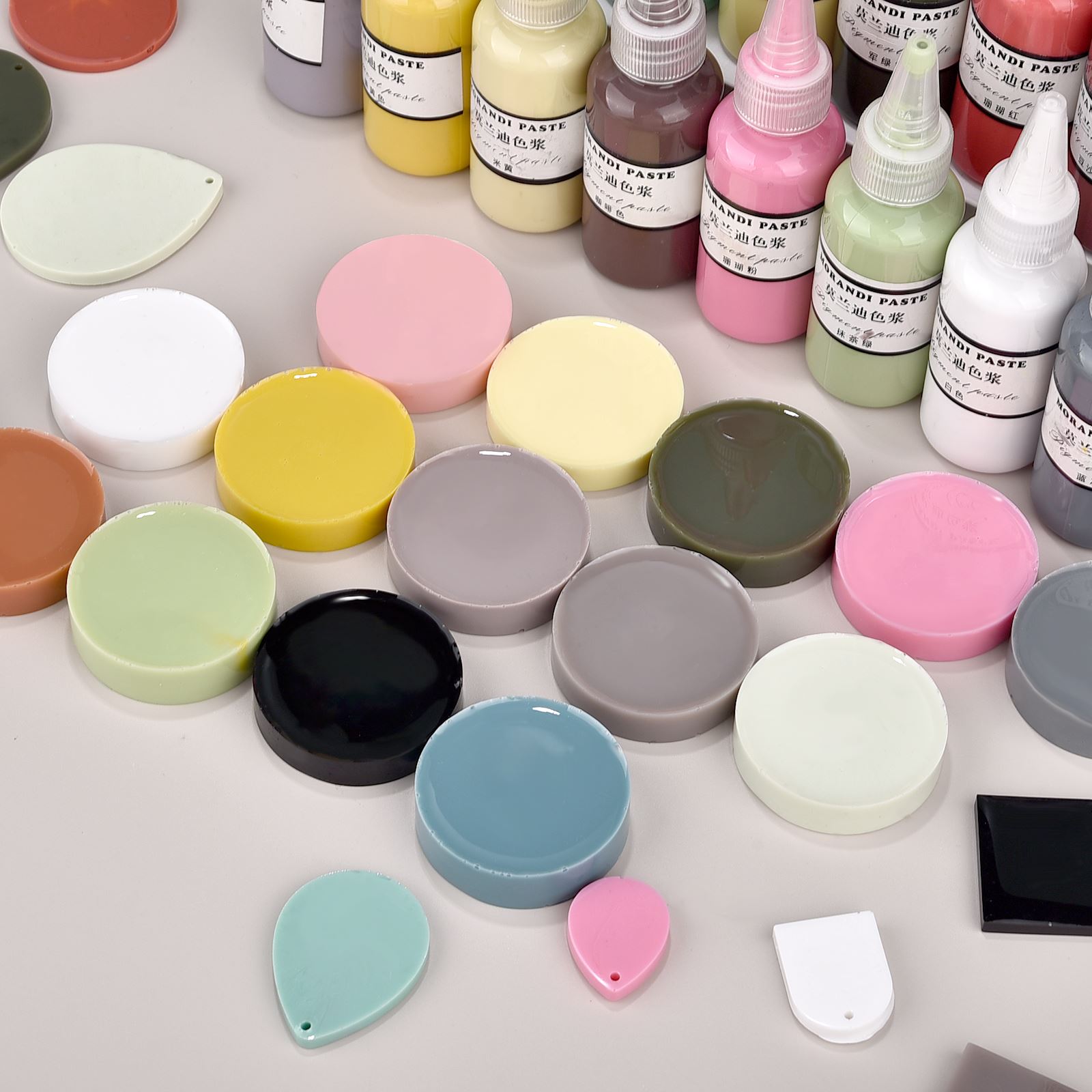 Morandi ألوان السائل الراتنج أ - مراجعة Resin Pigment Set وسعره