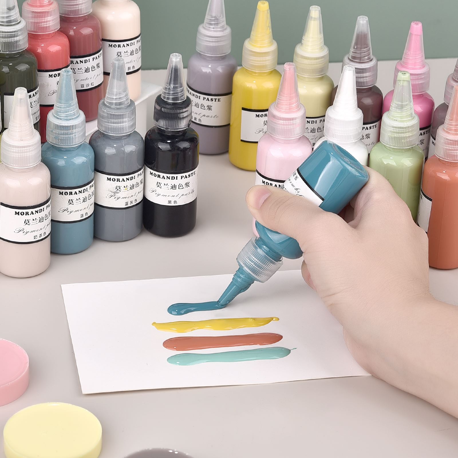 Morandi ألوان السائل الراتنج أ - مراجعة Resin Pigment Set وسعره
