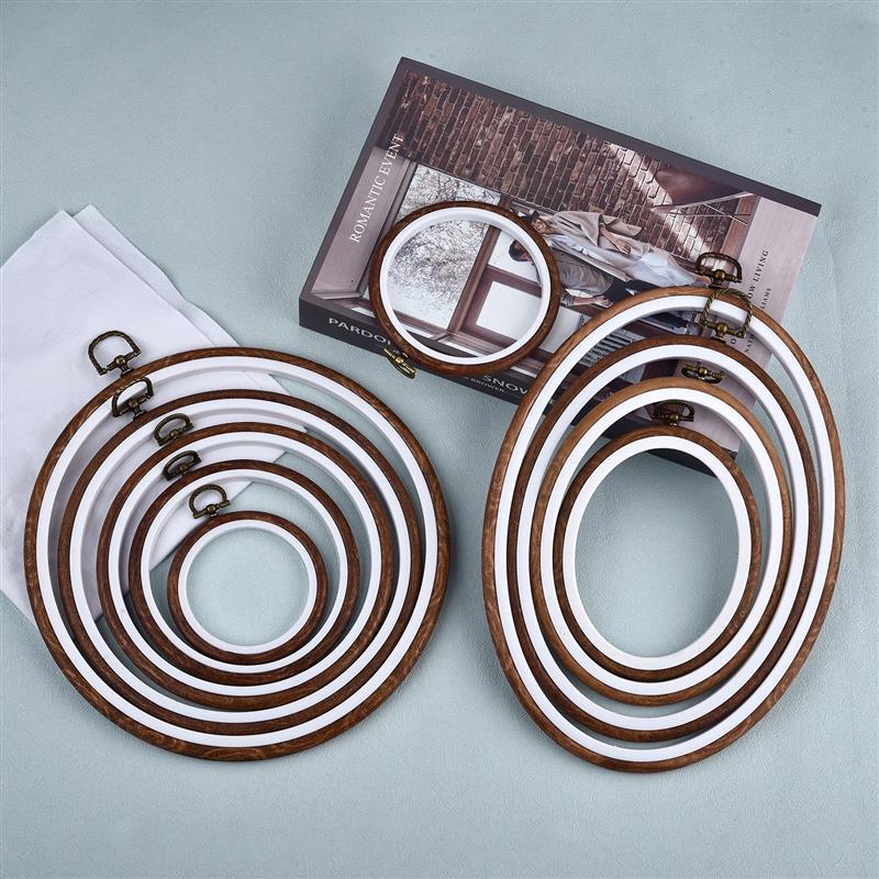 مجموعة أدوات خياطة: إطارات تطر - مراجعة Wood Ring Blank وسعره