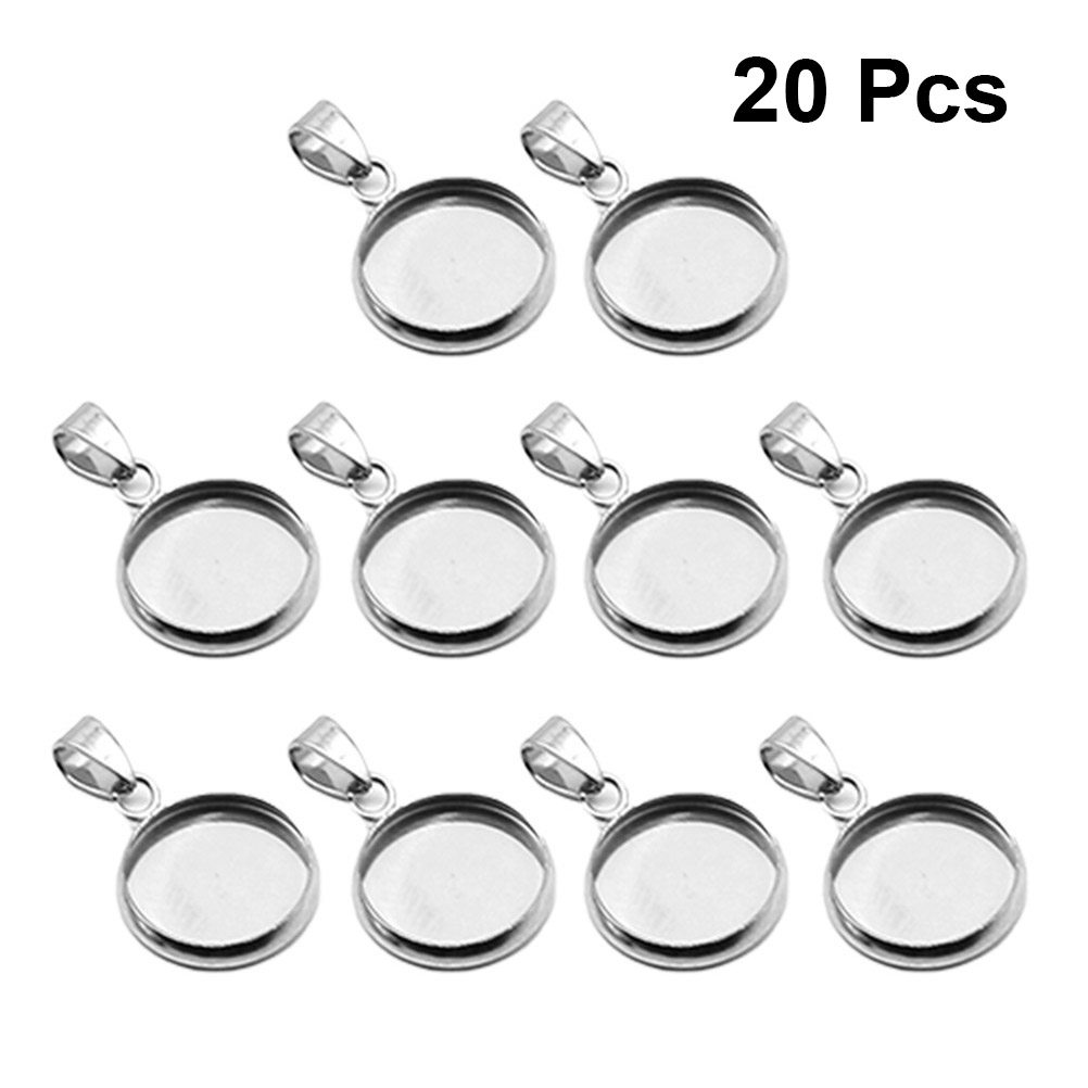 20 قطعة من قواعد تعليق المجوهر - مراجعة Resin Jewelry Kit وسعره