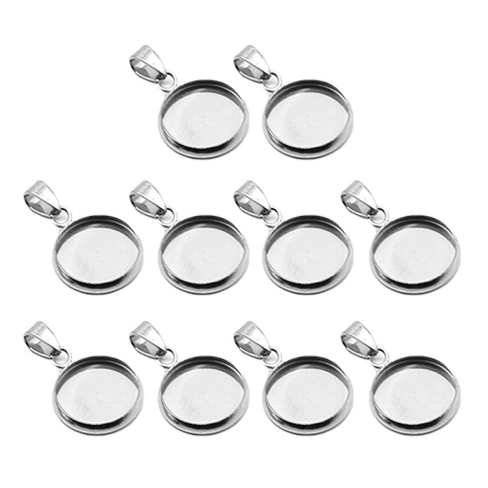 20 قطعة من قواعد تعليق المجوهر - مراجعة Resin Jewelry Kit وسعره