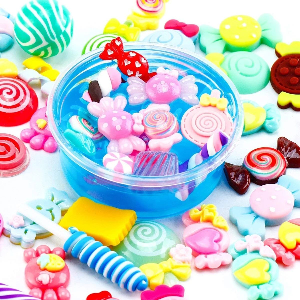 30 قطعة حلوى عشوائية الوحل الس - مراجعة Resin Jewelry Kit وسعره