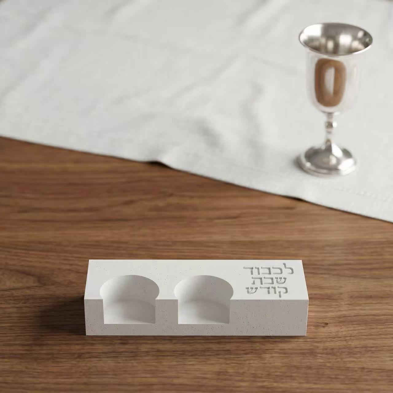 قالب حامل شموع مزدوج عصري لعيد - مراجعة Serving Tray Mold وسعره