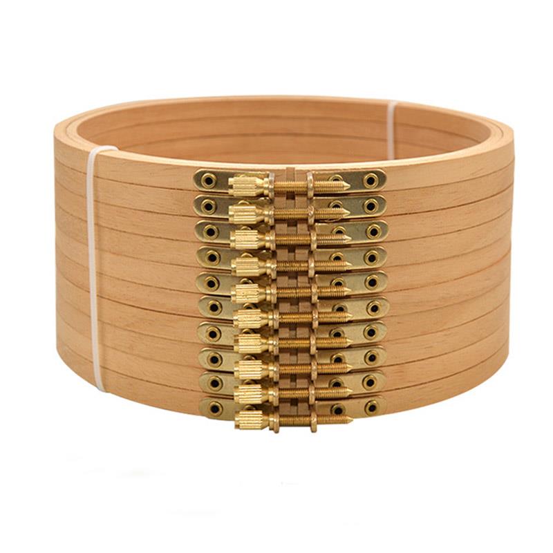 طوق تطريز خشبي عالي الجودة من  - مراجعة Wood Ring Blank وسعره