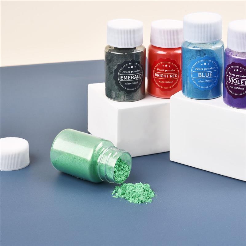 10 مللي راتنجات الايبوكسي الصب - مراجعة Resin Pigment Set وسعره