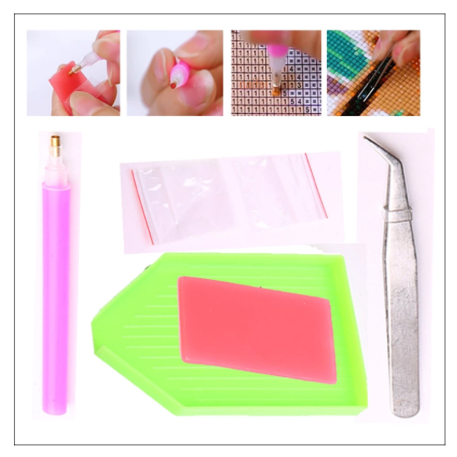 لوحة ماسية ثلاثية الأبعاد بدون - مراجعة Resin Jewelry Kit وسعره